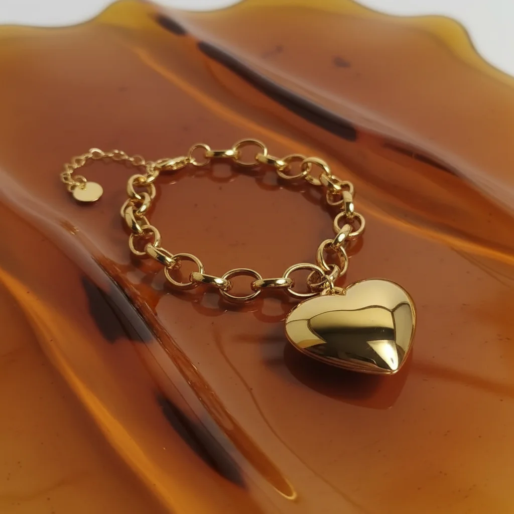 Pulseira Estilosa de Coração - Imagem 6
