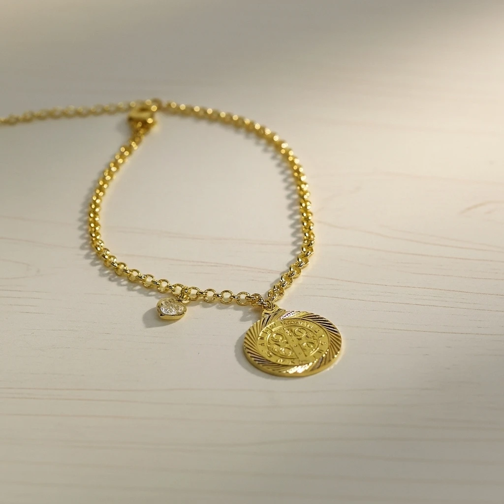 Pulseira Medalha de São Bento - Imagem 4
